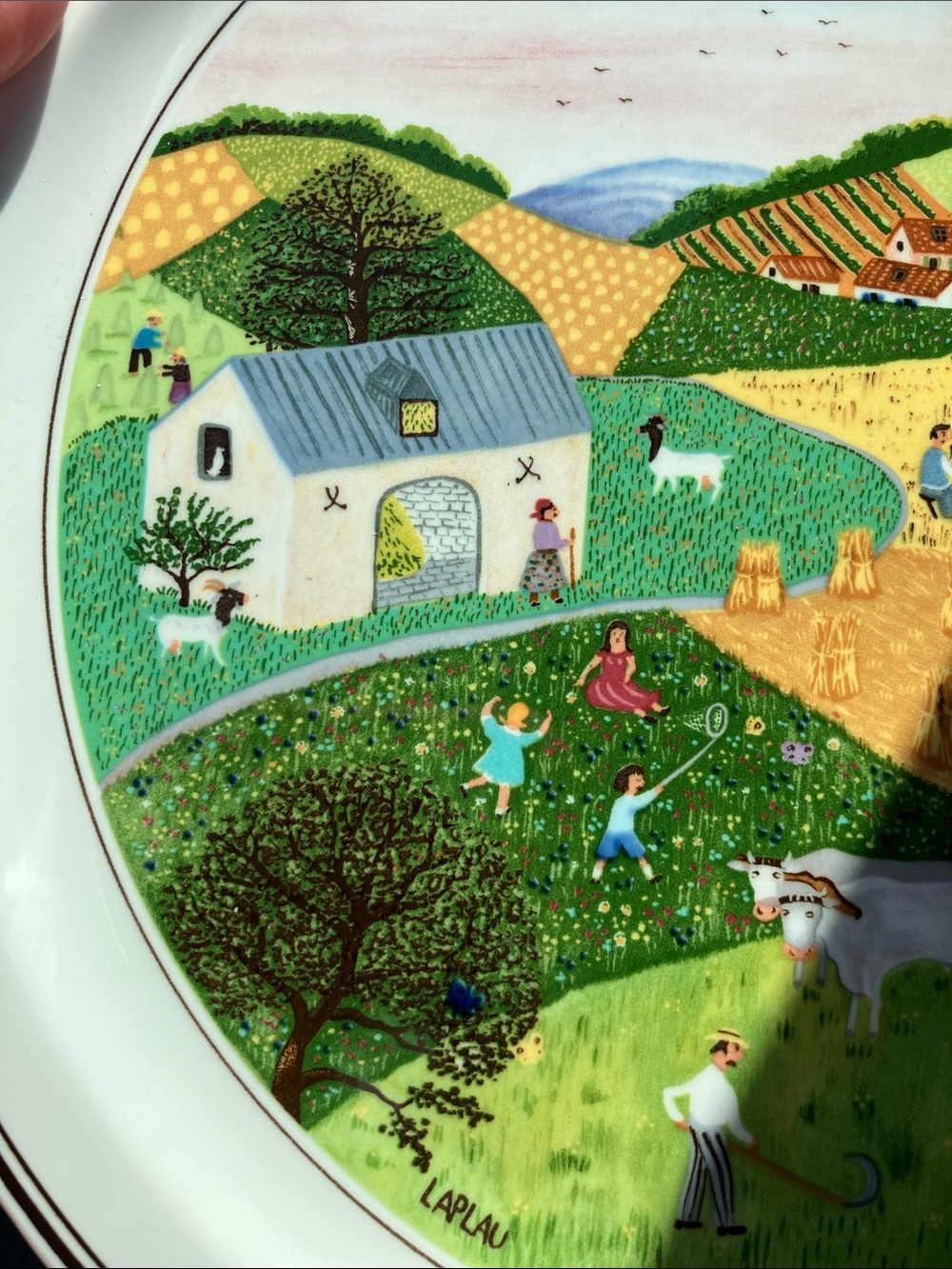 Villeroy & Boch-Les Quatre Saisons No. 2 Été (Summer)” Gérard Laplau
Wall  Pate - Picture 8 of 14